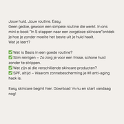 5 essentiële stappen in jouw skincare routine